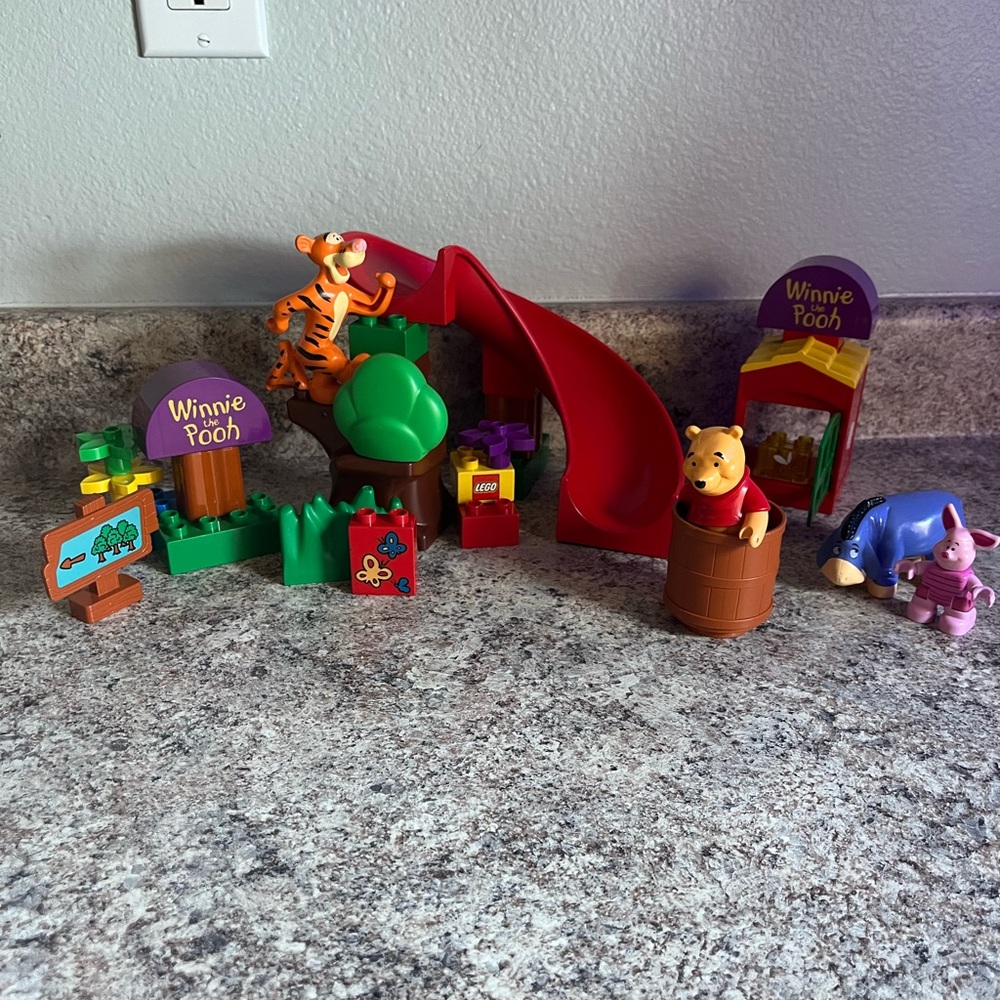 LEGO DUPLO DISNEY Winnie the Pooh Tiggers Slippery Slide 2985 an 2983
